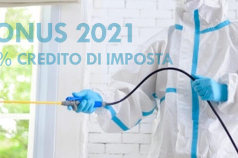 bonus 2021 sanificazione ambientali credito imposta sp solution sanificazione palermo