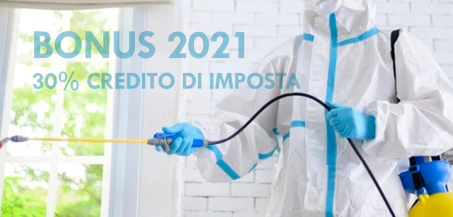 bonus 2021 sanificazione ambientali credito imposta sp solution sanificazione palermo